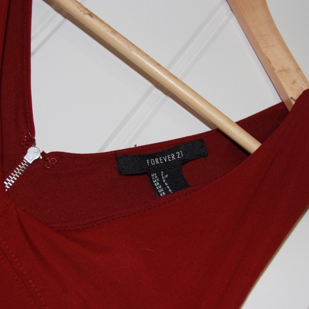 Red Cocktail Dress - Picture 4 of 4